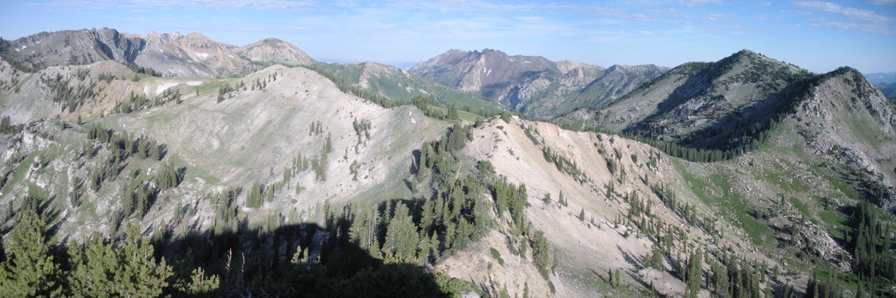 Sunset Peak with Mt. Wolverine 