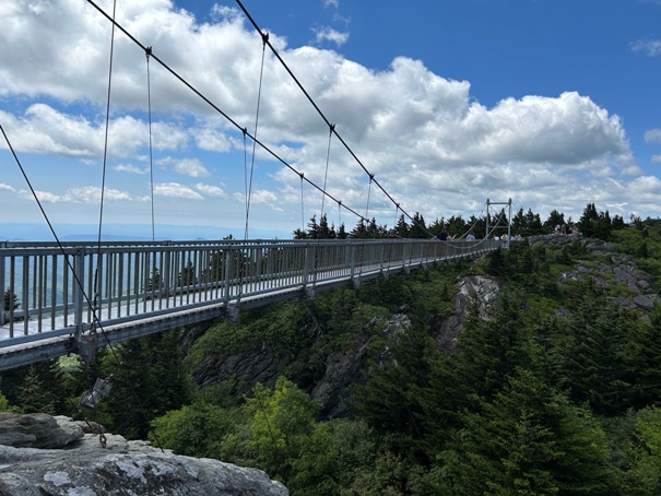 Mile High Swinging Bridge