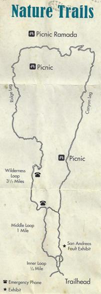 living desert trail map