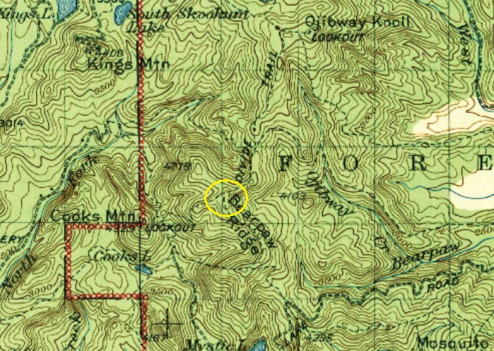 bear paw ridge map