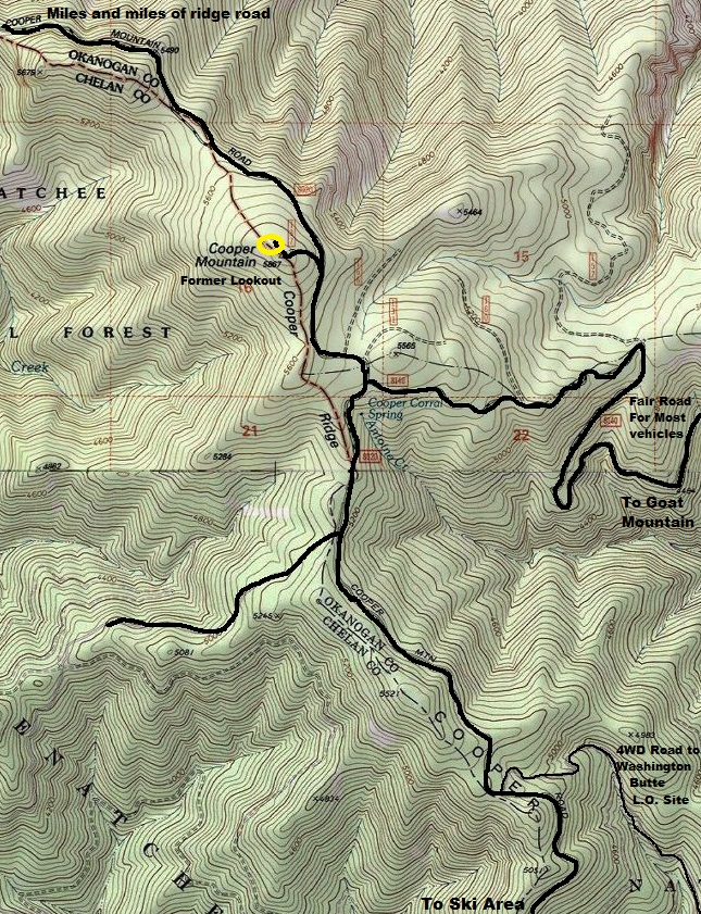 cooper mountain map