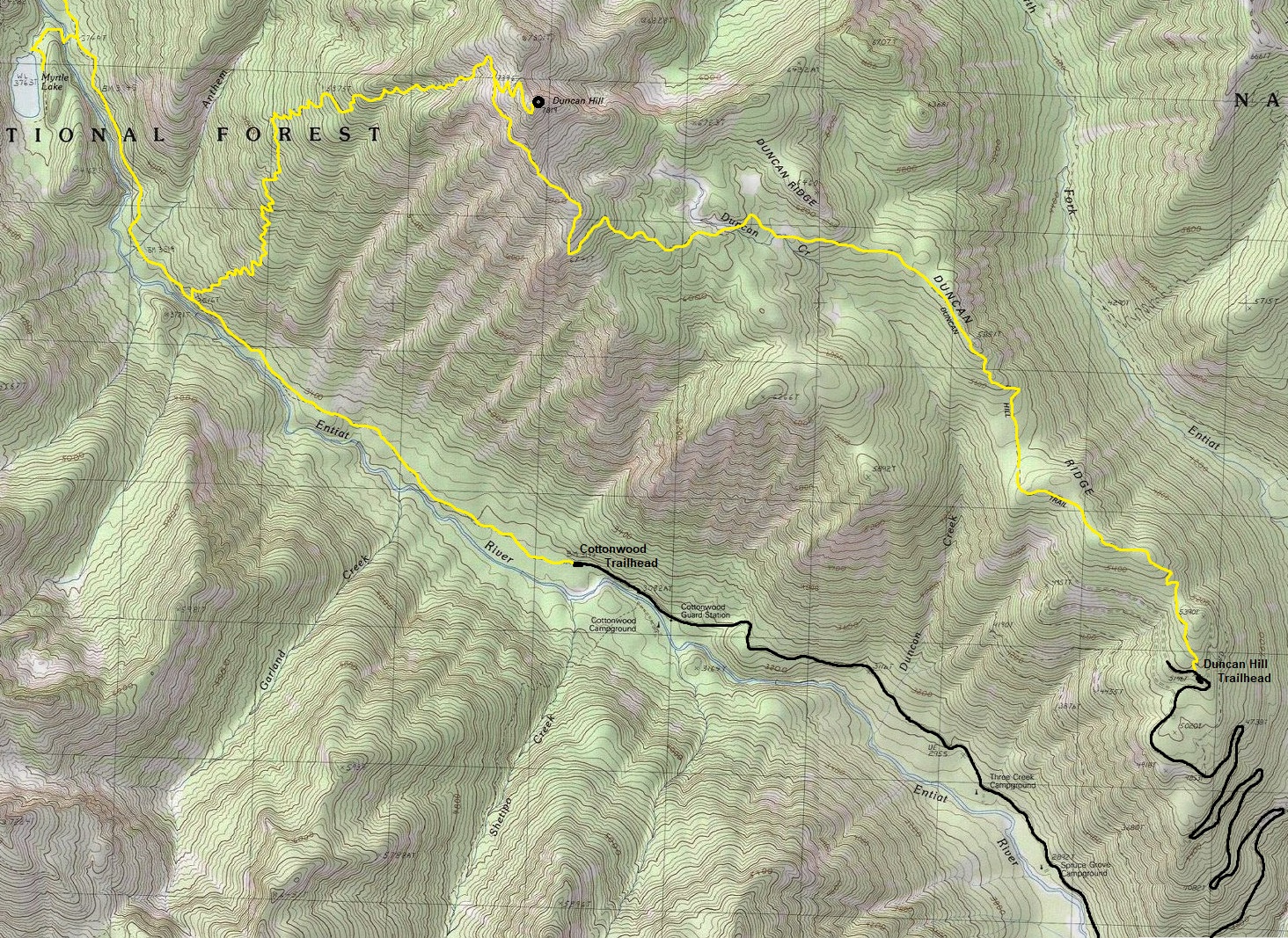 duncan hill map