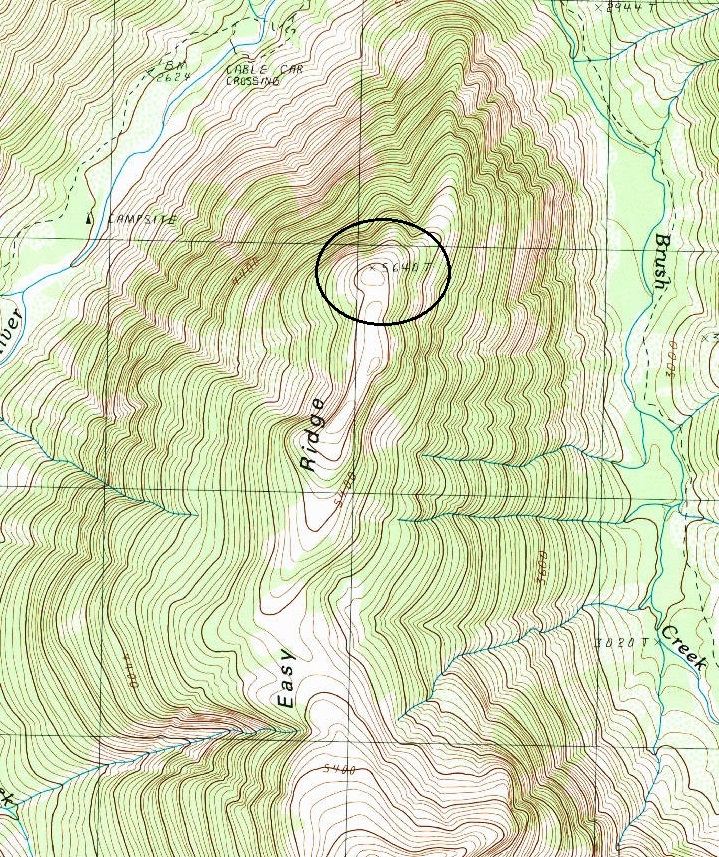 Easy Ridge map