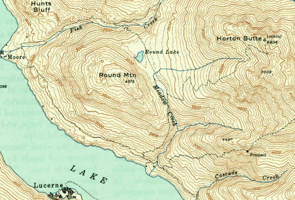horton butte map