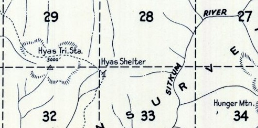 hyas shelter map