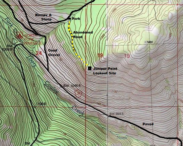 juniper point map