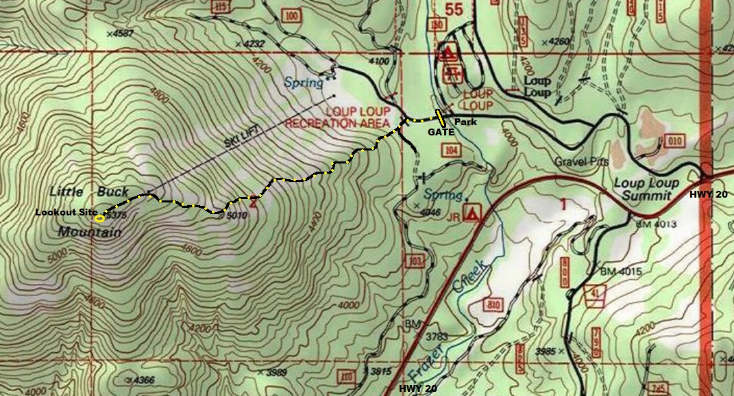 little buck mountain map