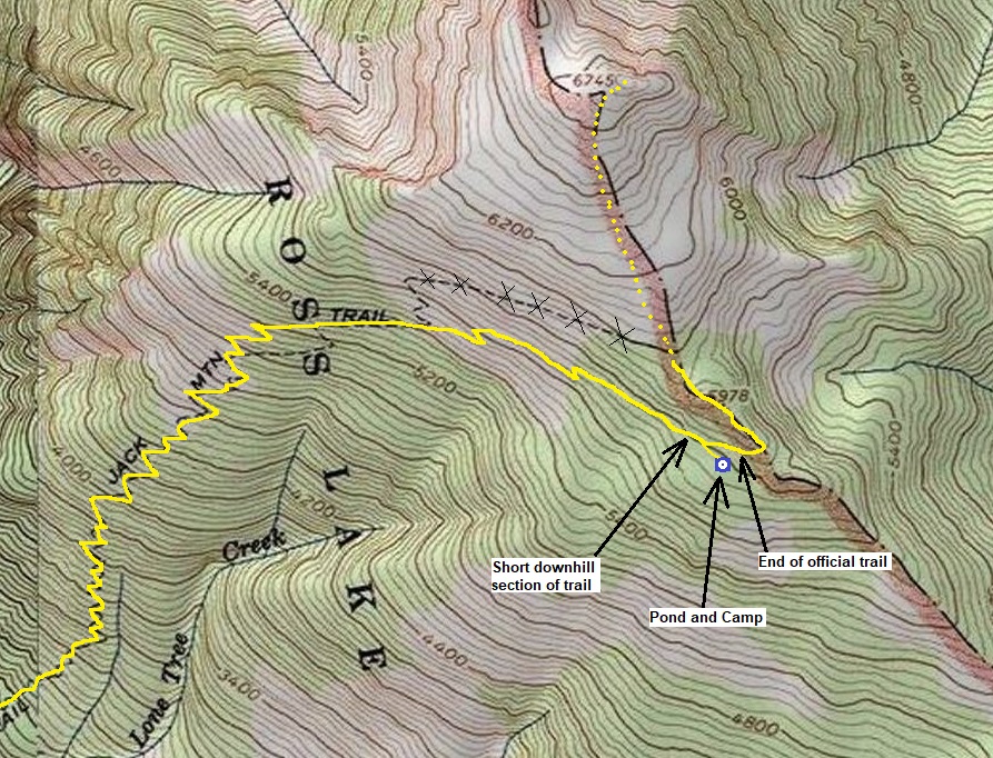 little jack mountain map