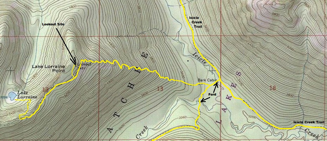 lorraine point lookout map