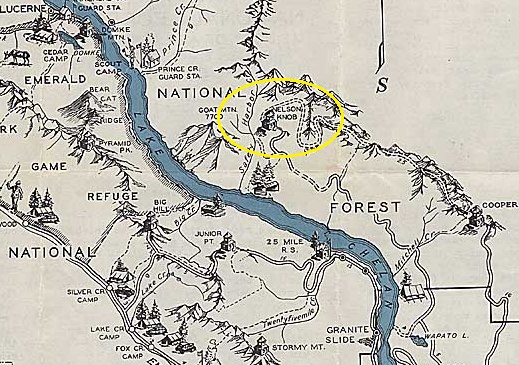 Nelson Butte map