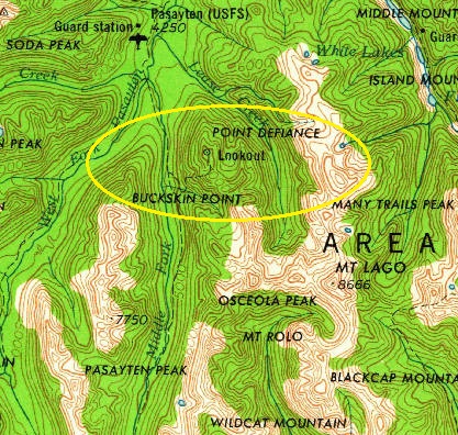 Point Defiance map