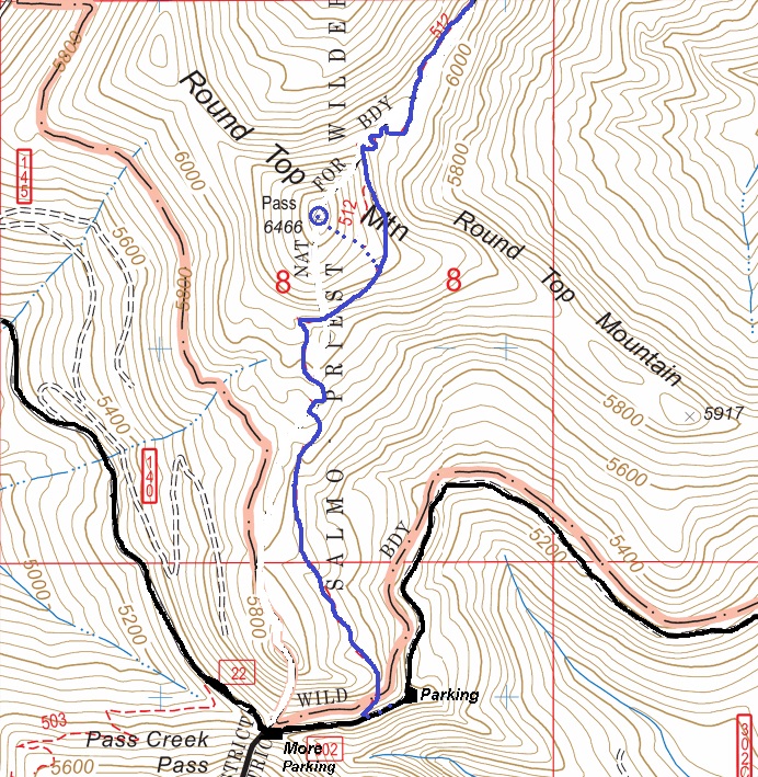 round top map