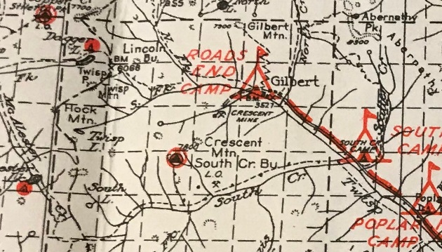 South Creek map