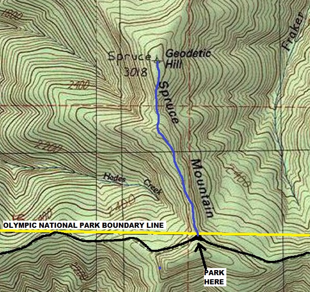 geoditic hill map
