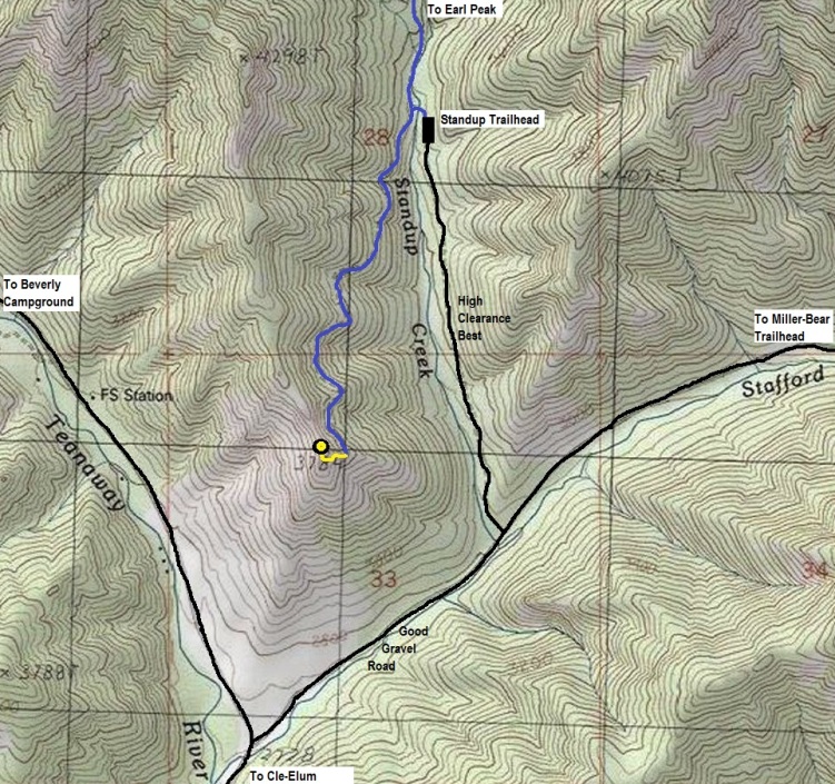 stafford creek map