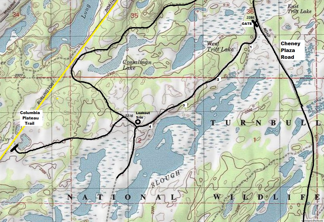 turnbull lookout map