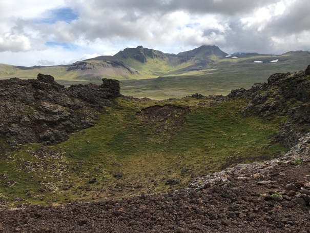 Saxholl Crater