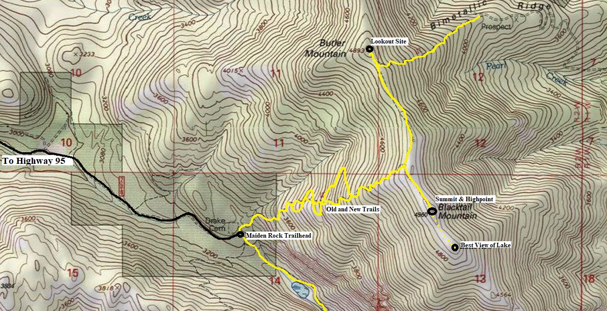 blacktail mountain map