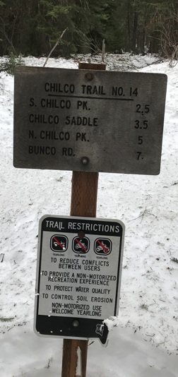 trail sign