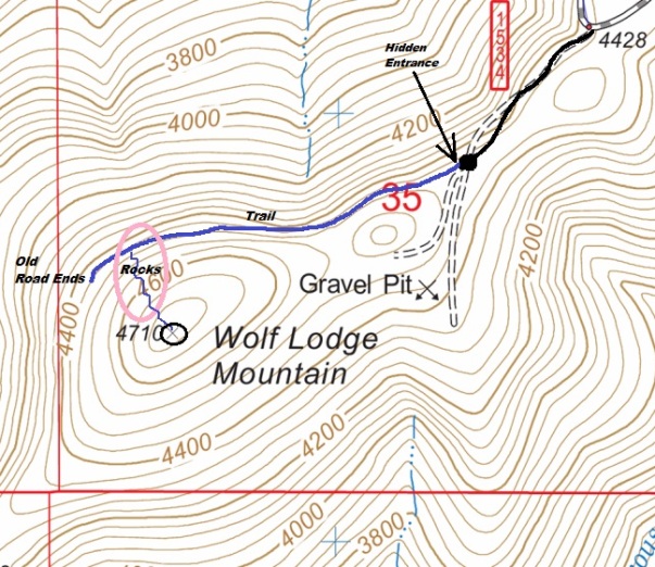 wolf lodge mountain map