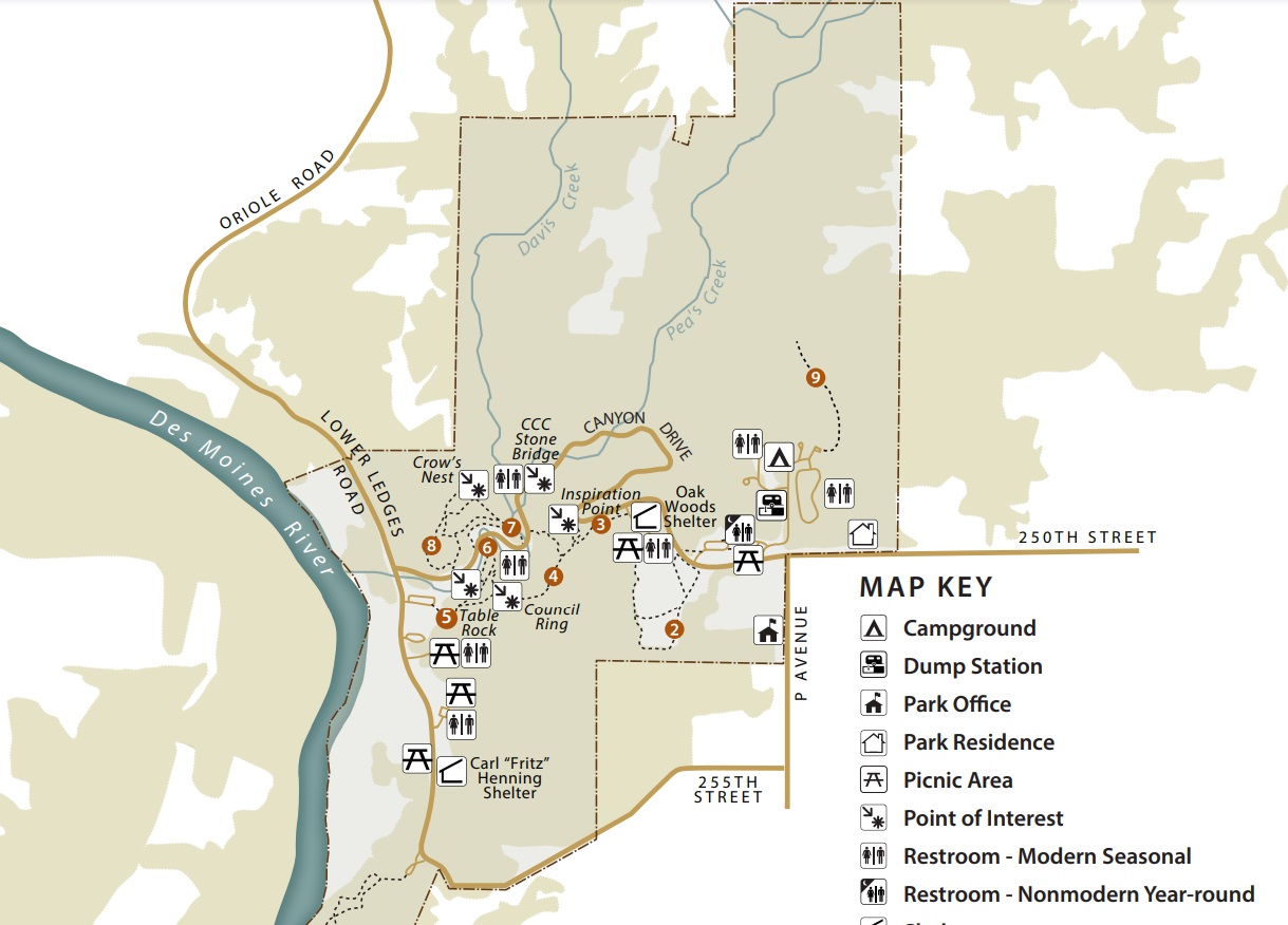 state park map