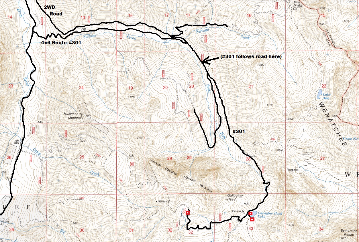 gallagher head map