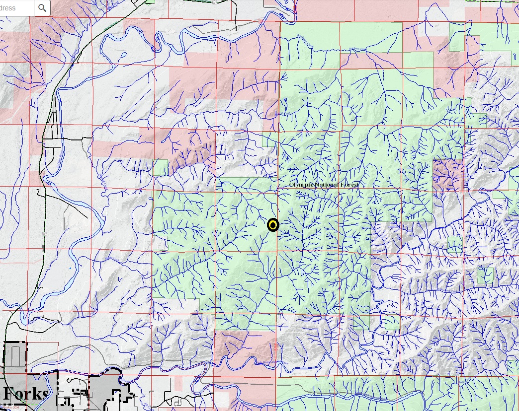 calawah ridge map