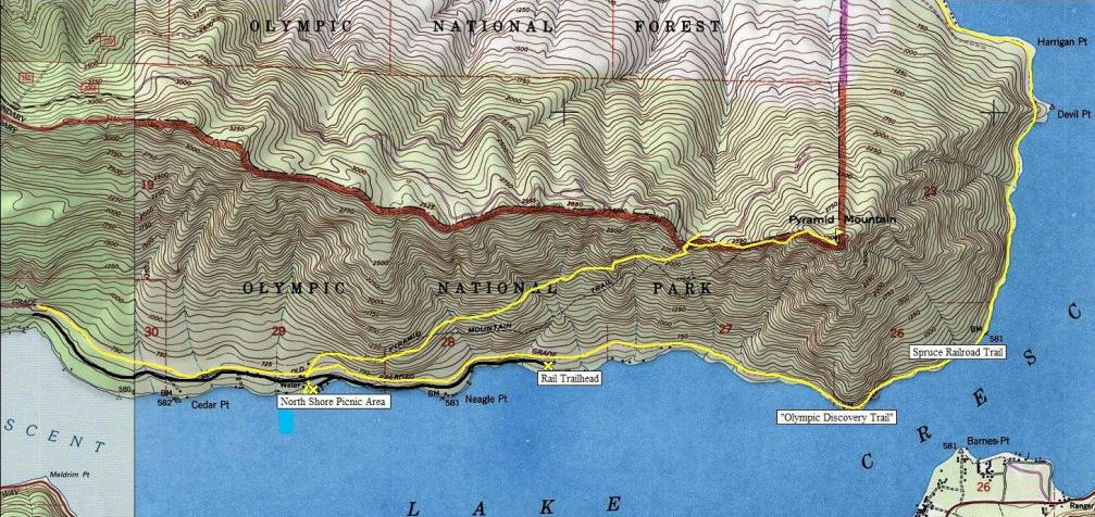 pyramid mountain map