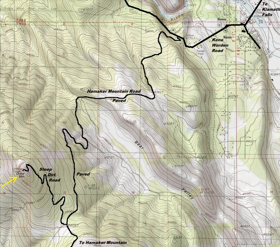 chase mountain map