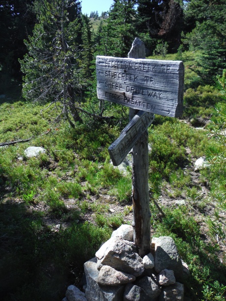 trail sign