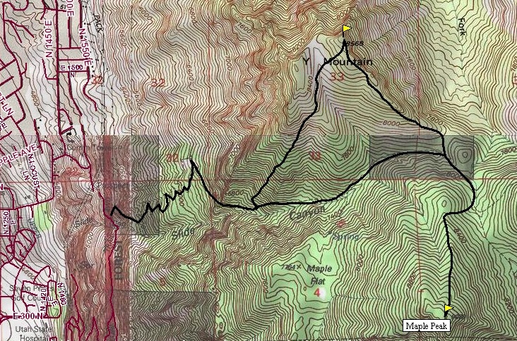 maple mountain map