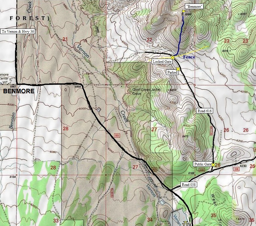 benmore map