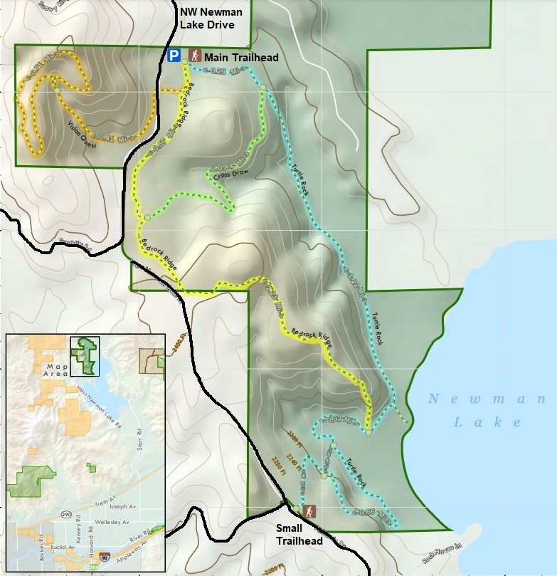 McKenzie Conservation area map
