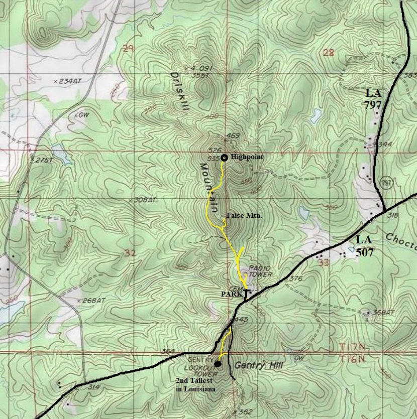 driskill mountain map