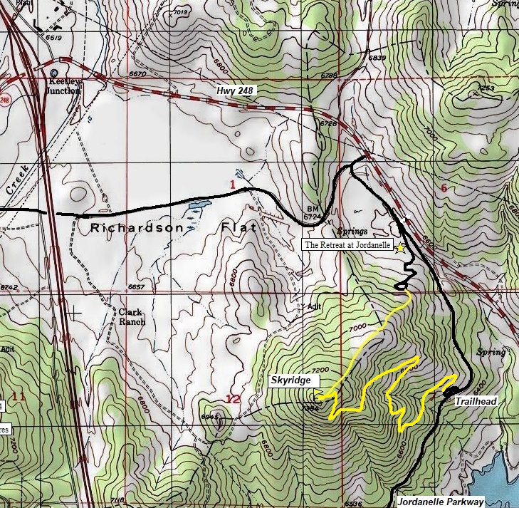 jordanelle skyridge map