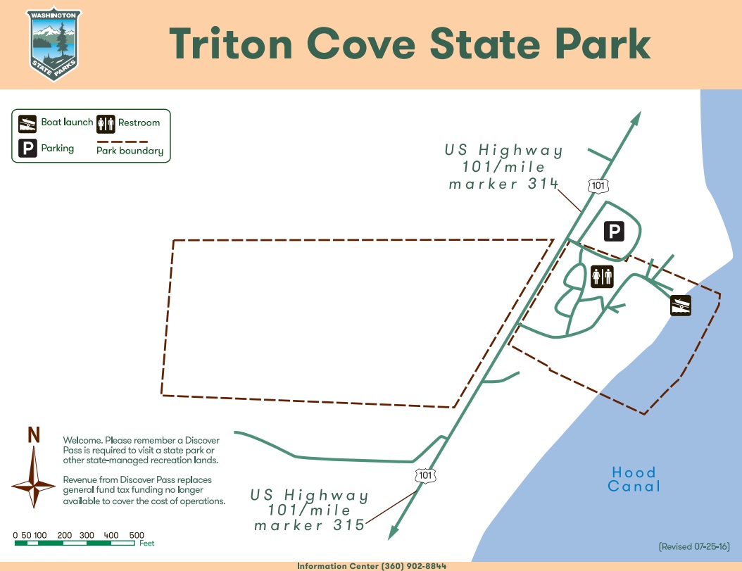triton cove state park map