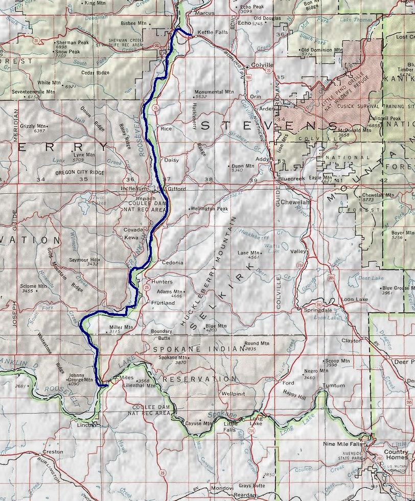 29 Lake Roosevelt Wa Map - Maps Database Source