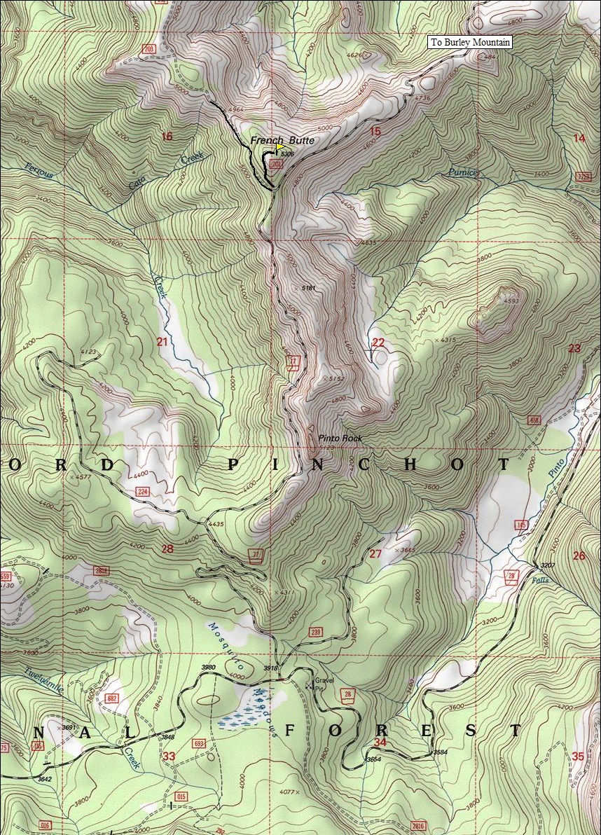 french butte map