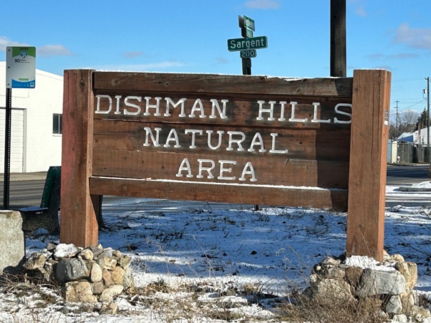 dishman hillls sign