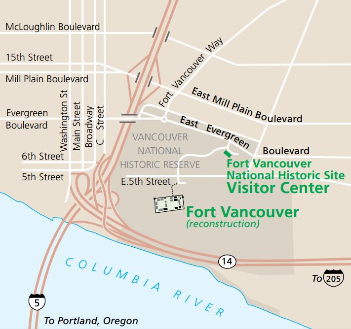 fort vancouver map