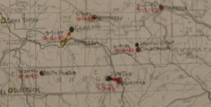 Sawmill Ridge map