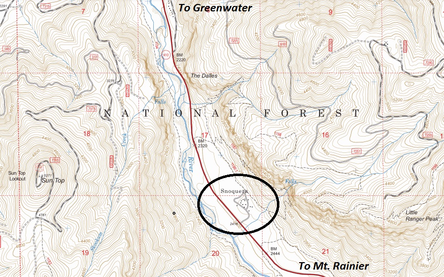 Snoquera Map