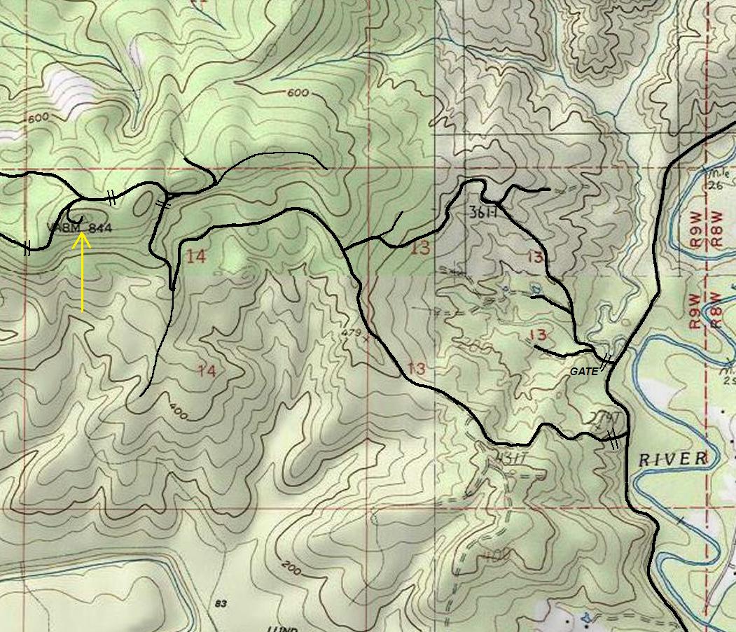 artic lookout map