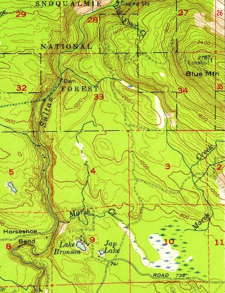 blue mountain map