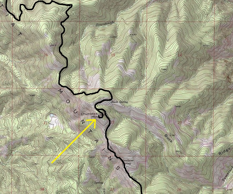 chumstick mountain map