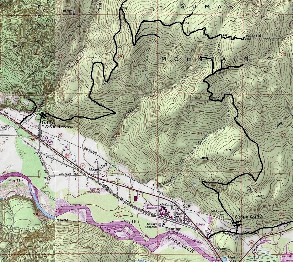 deming lookout map