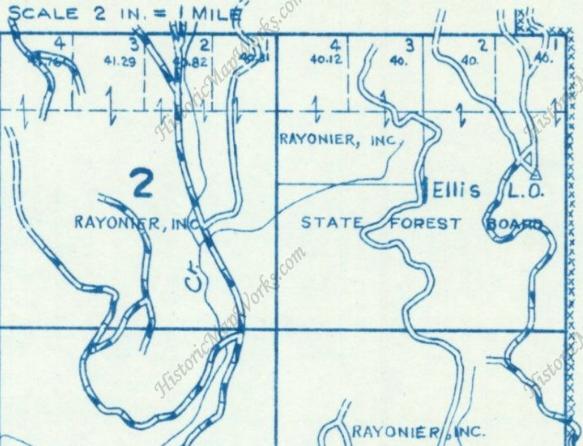 ellis mountain map