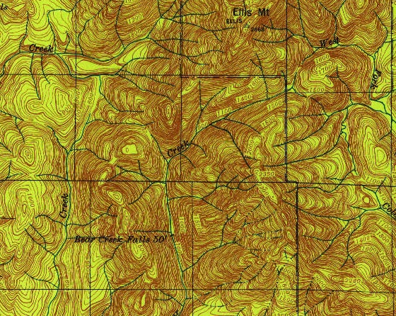 ellis mountain 1935