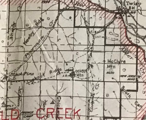 Chelan National Forest map