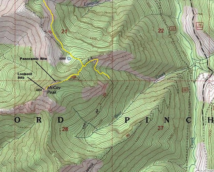 mccoy peak map